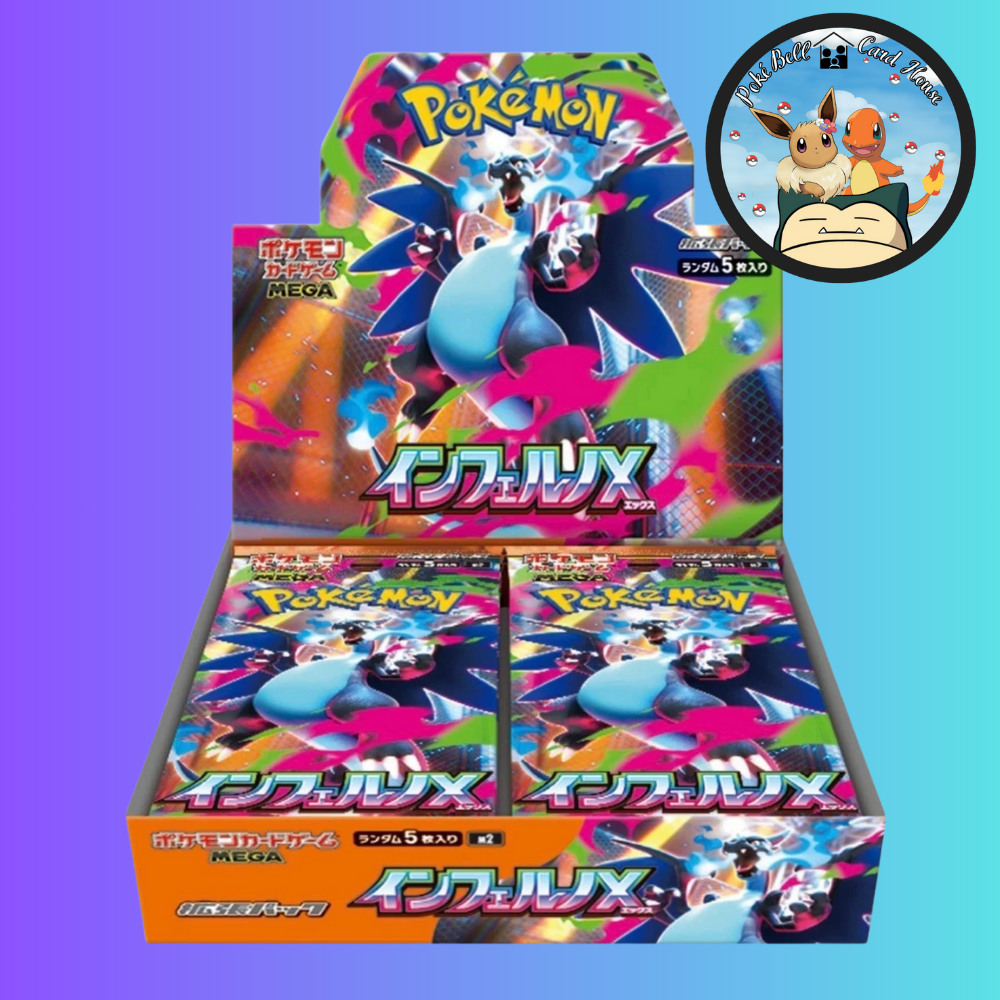Japanese Inferno X Booster Box – Poke Bell Card House